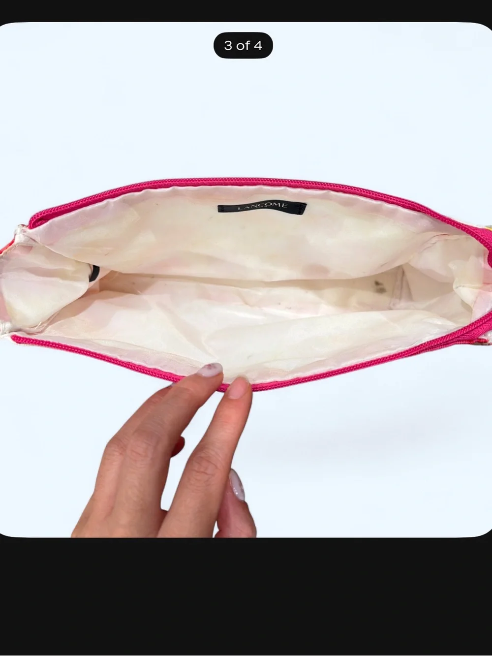 Lancome cosmetic pouch